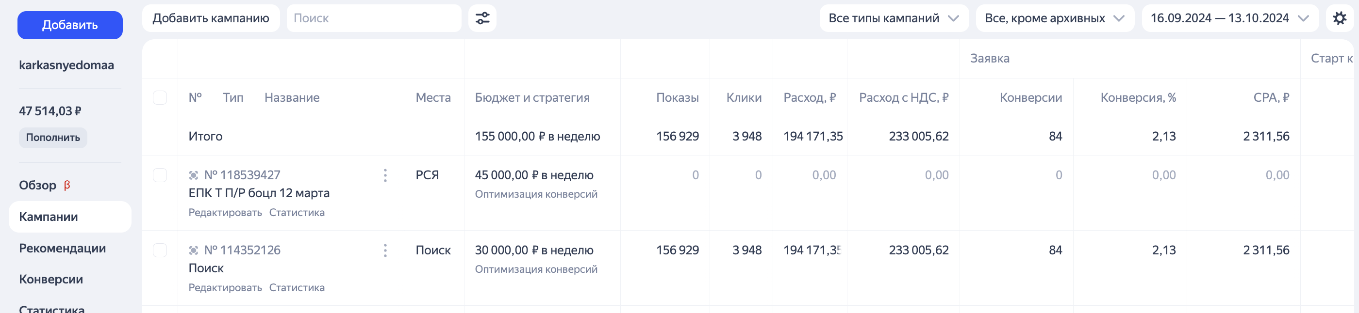 общие результаты обучения рекламы